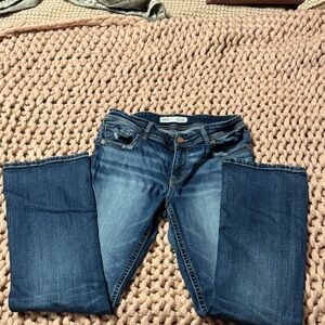 BKE Medium Blue Straight Leg Jeans